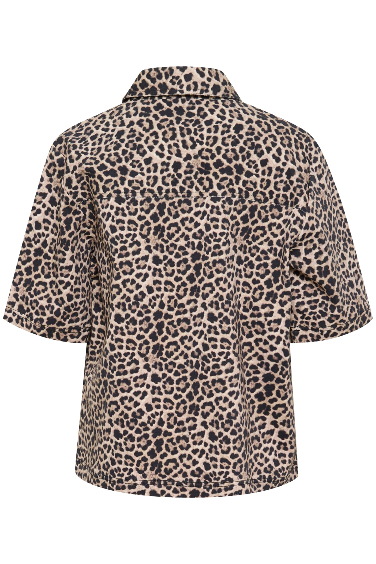 KAleonora Denimskjorta Classic Leopard Print - 10510030