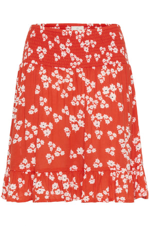 KAthora Amber Kjole Rød/Kridt/Rød Petit Fleur - 10510041