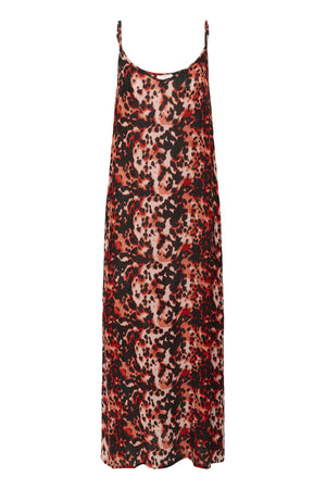KAthora Amber Singlet Dress Grenadine Leopard Print - 10510045