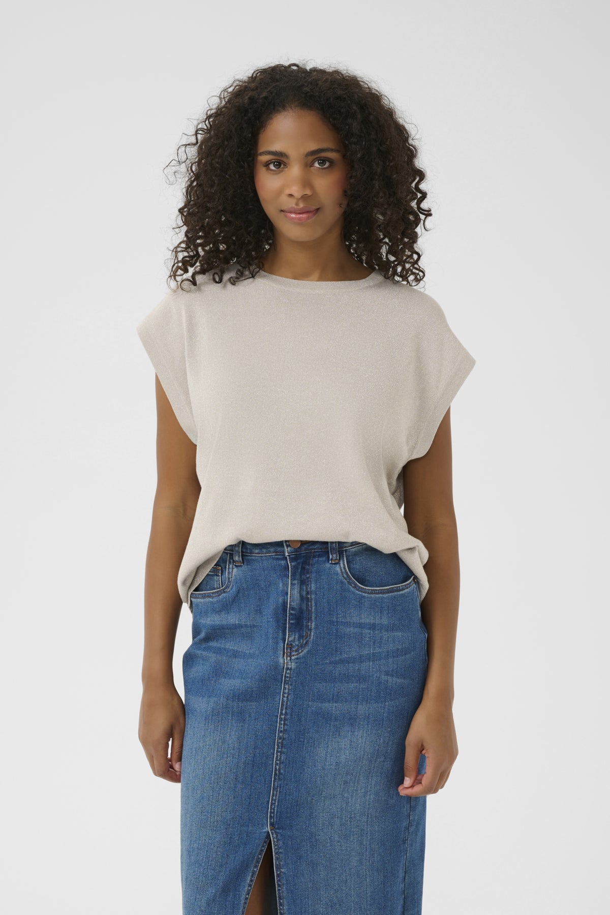 KAregina Knit Top Feather Gray - 10510052