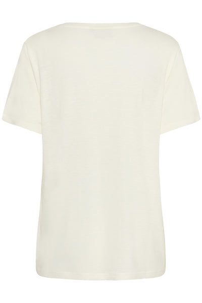 KAmaria T-shirt Chalk - 10510065 Thumbnail