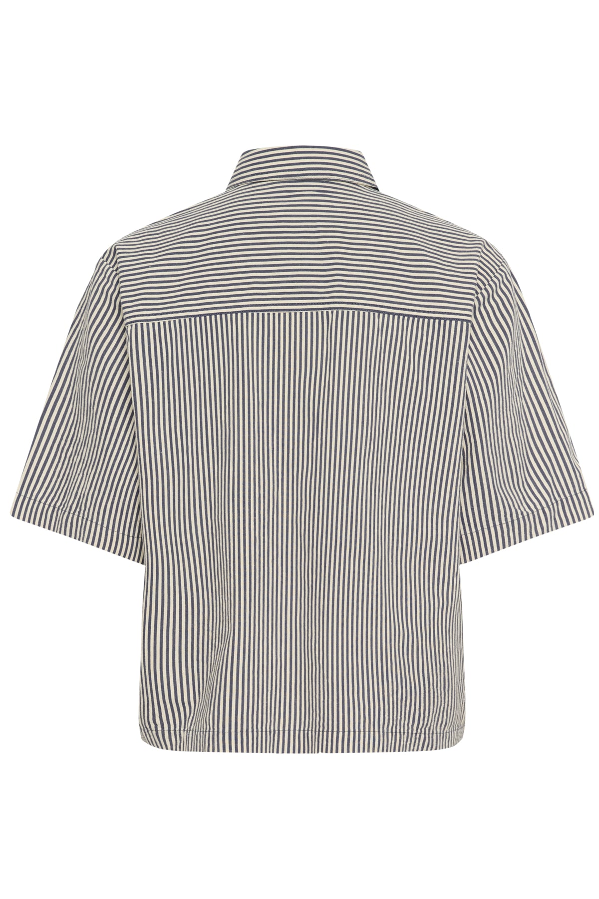 KAnaya randig skjorta Midnight/White Stripe