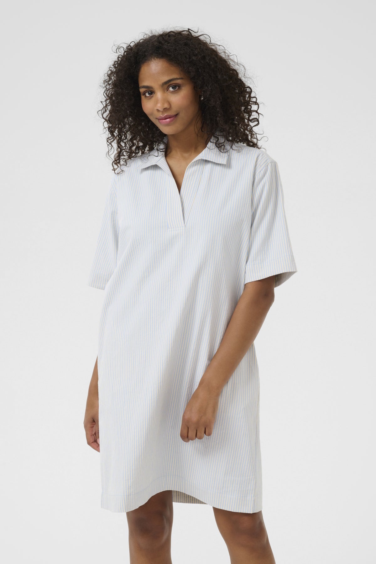 KAnaya randig klänning Nantucket breeze/White stripe - 10510107
