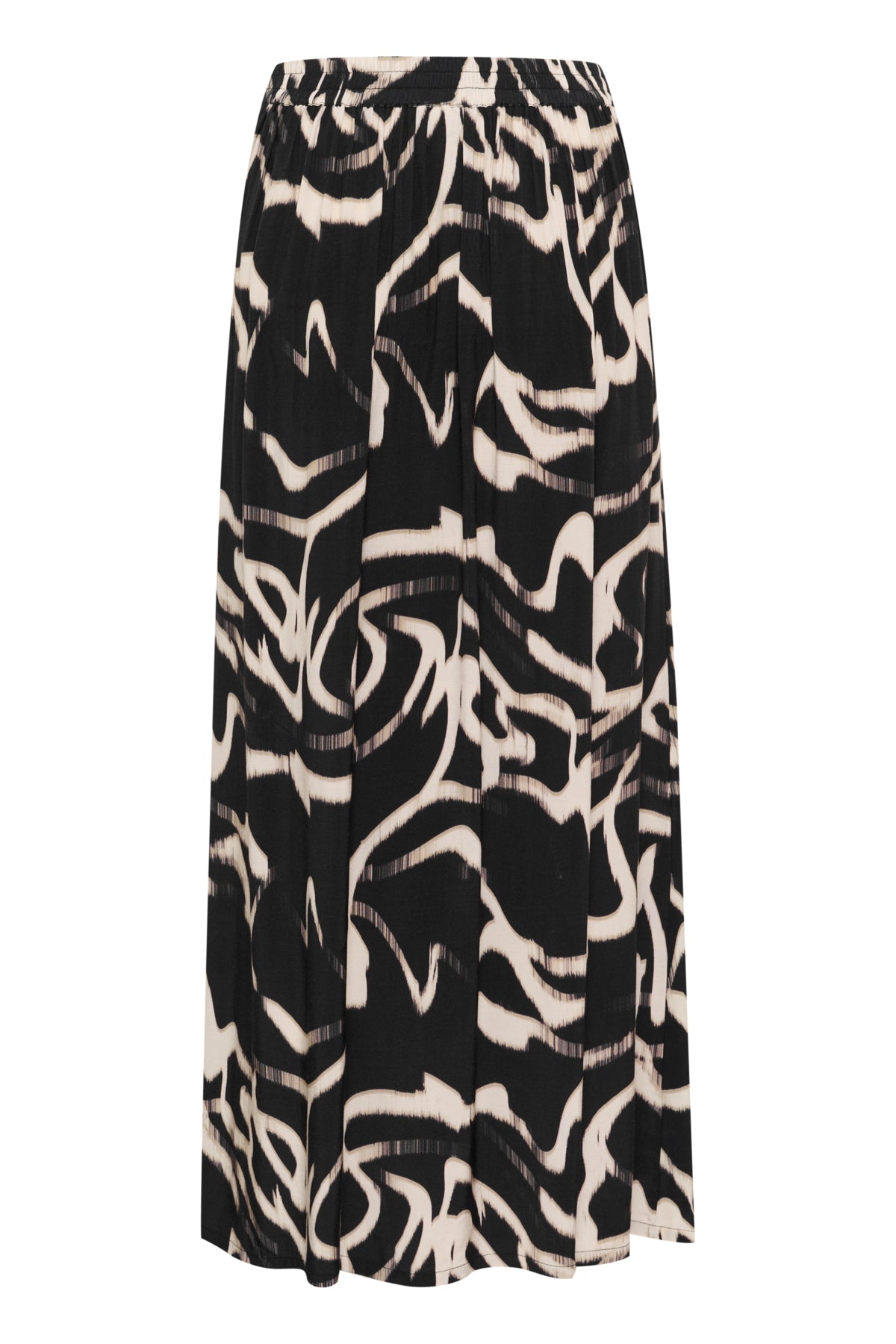 KAmartha Skirt Black/Nature Organic Lines - 10510111