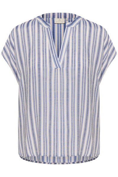 KAanja blus Blue/Chalk Stripe - 10510118 Thumbnail