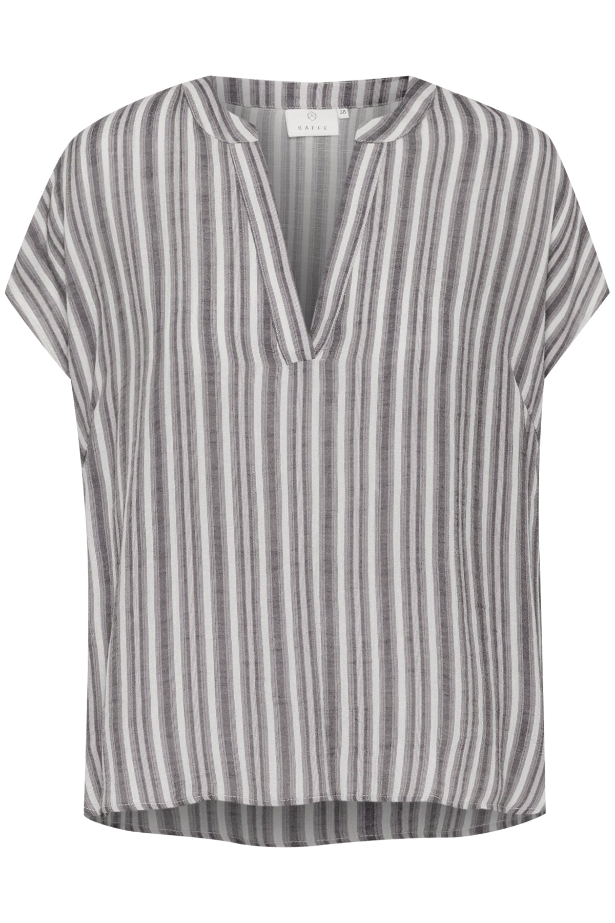 KAanja blus Black/Chalk Stripe - 10510118