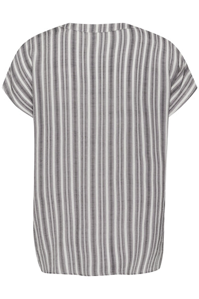 KAanja blus Black/Chalk Stripe - 10510118 Thumbnail