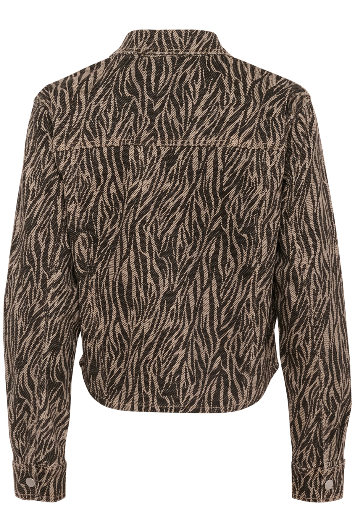 KAleondra Denim Skjorta Feather Gray / Black Animal - 10510133