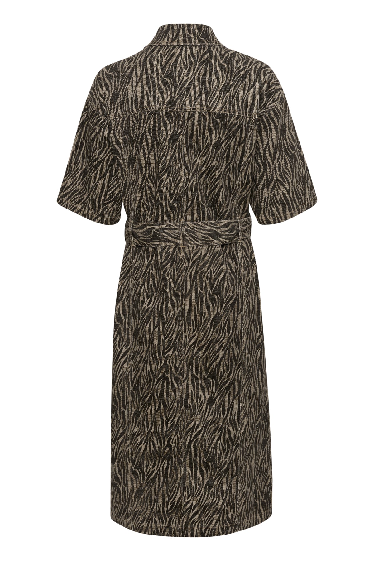 KAleondra Denimklänning Feather Gray / Black Animal - 10510137