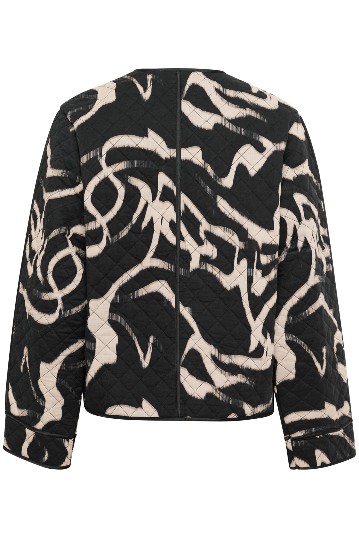 KAkayla Jacket Black/Nature Organic Lines - 10510157