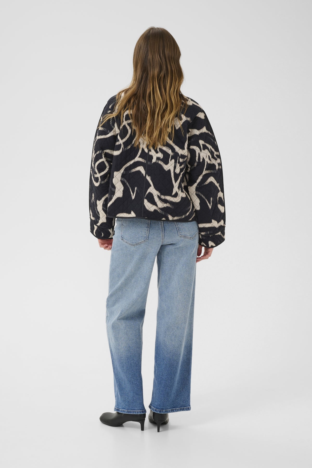 KAkayla Jacket Black/Nature Organic Lines - 10510157