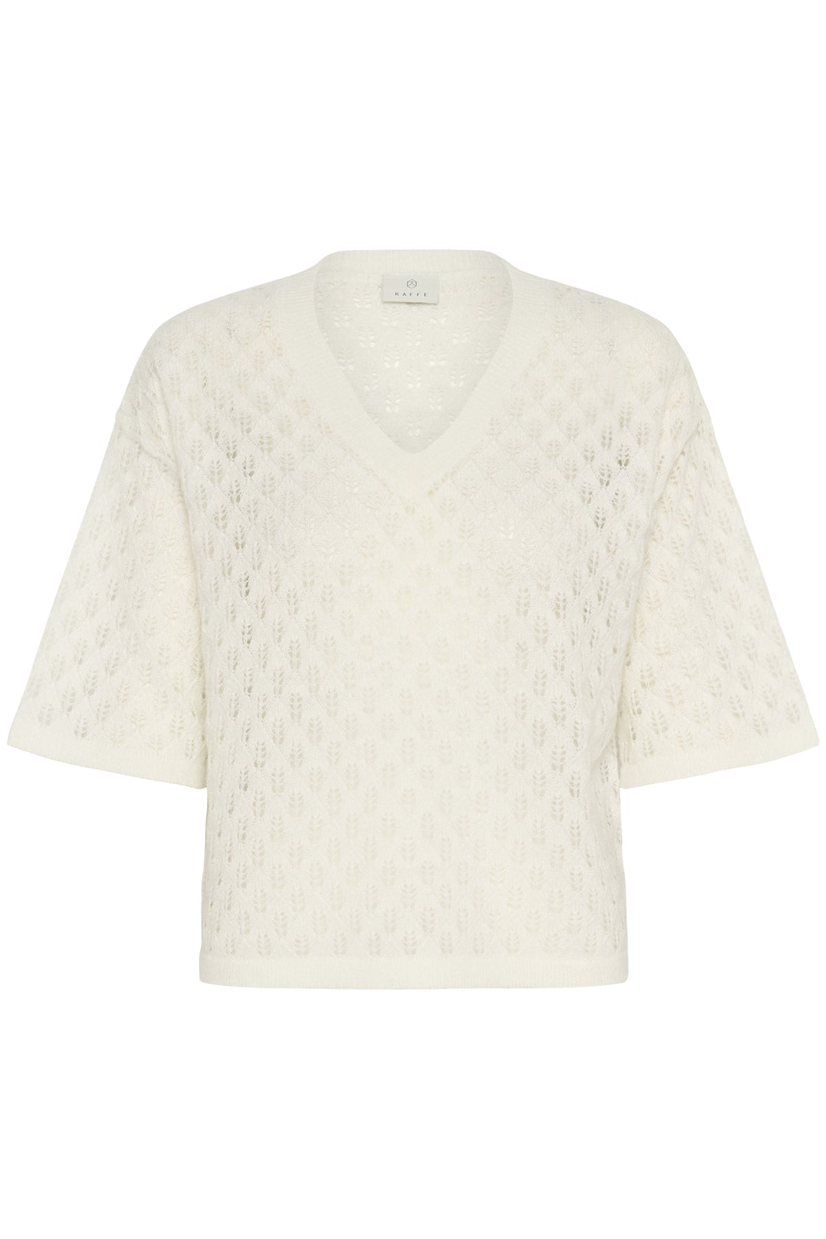 KAlourine V-Neck Pullover Chalk - 10510171