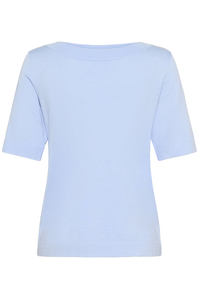 KAlizza boatneck solid pullover Windsurfer - 10510252 Thumbnail