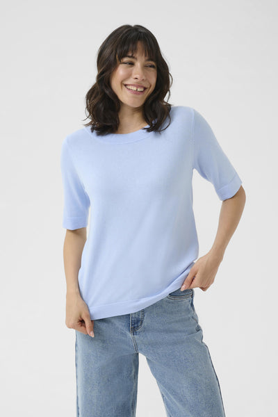 KAlizza boatneck solid pullover Windsurfer - 10510252 Thumbnail