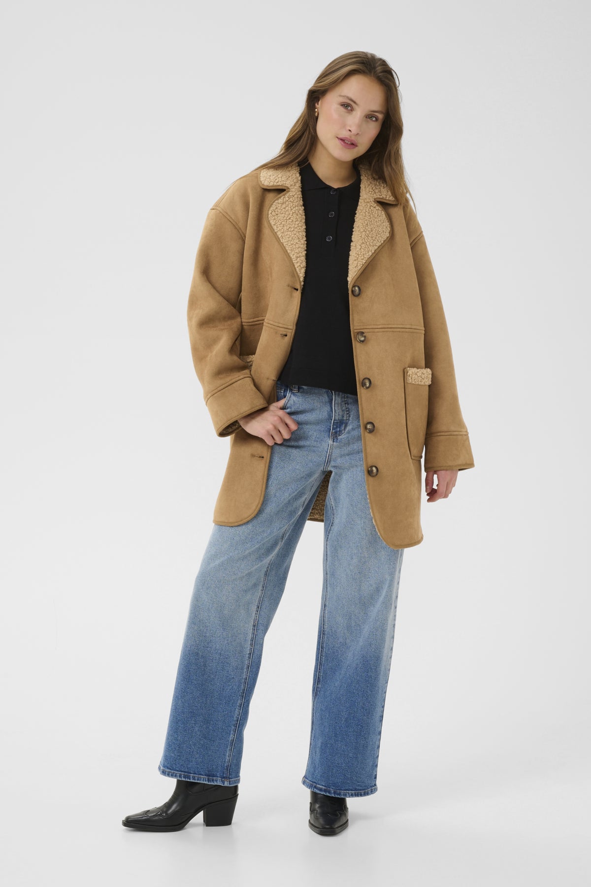 KAmarlie Coat Toasted Coconut - 10510281