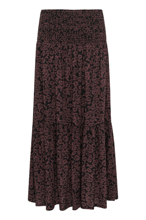 KAbeathe Skirt Fudge/Black Flower Print - 10510316
