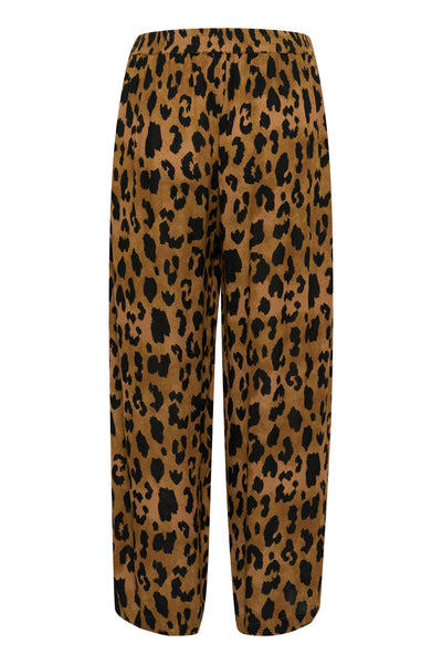 KAmille Amber Pants Brun Leopardmönster - 10510334 Thumbnail