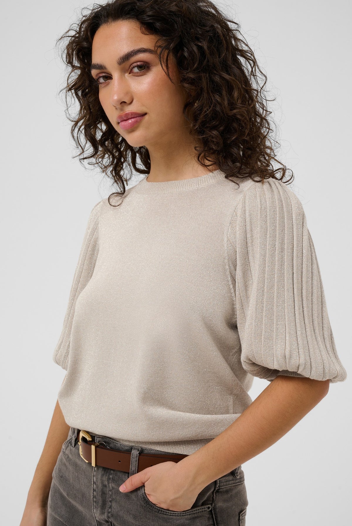 KAregina Pleat Pullover Feather Gray - 151305 - 10510339