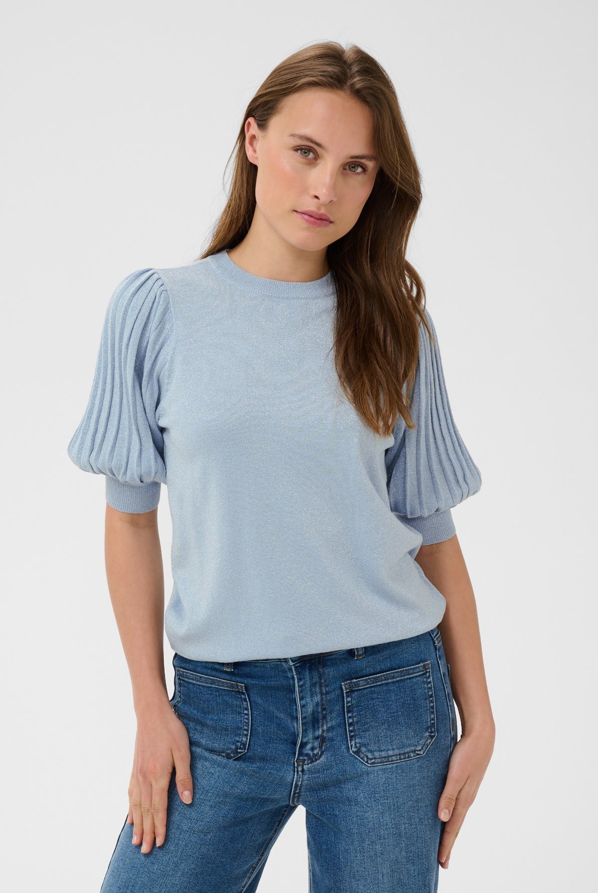KAregina Pleat Pullover Blue Fog - 154008 - 10510339