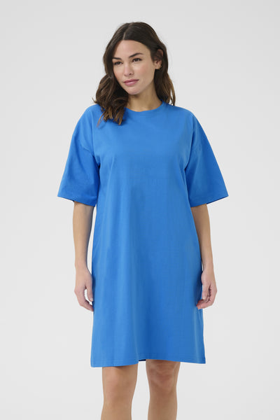 KAjudy T-Shirt Dress French Blue - 10510365 Thumbnail