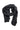 KAhenry stickad scarf Black deep - 10510406