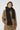 KAhenry stickad scarf Black deep - 10510406