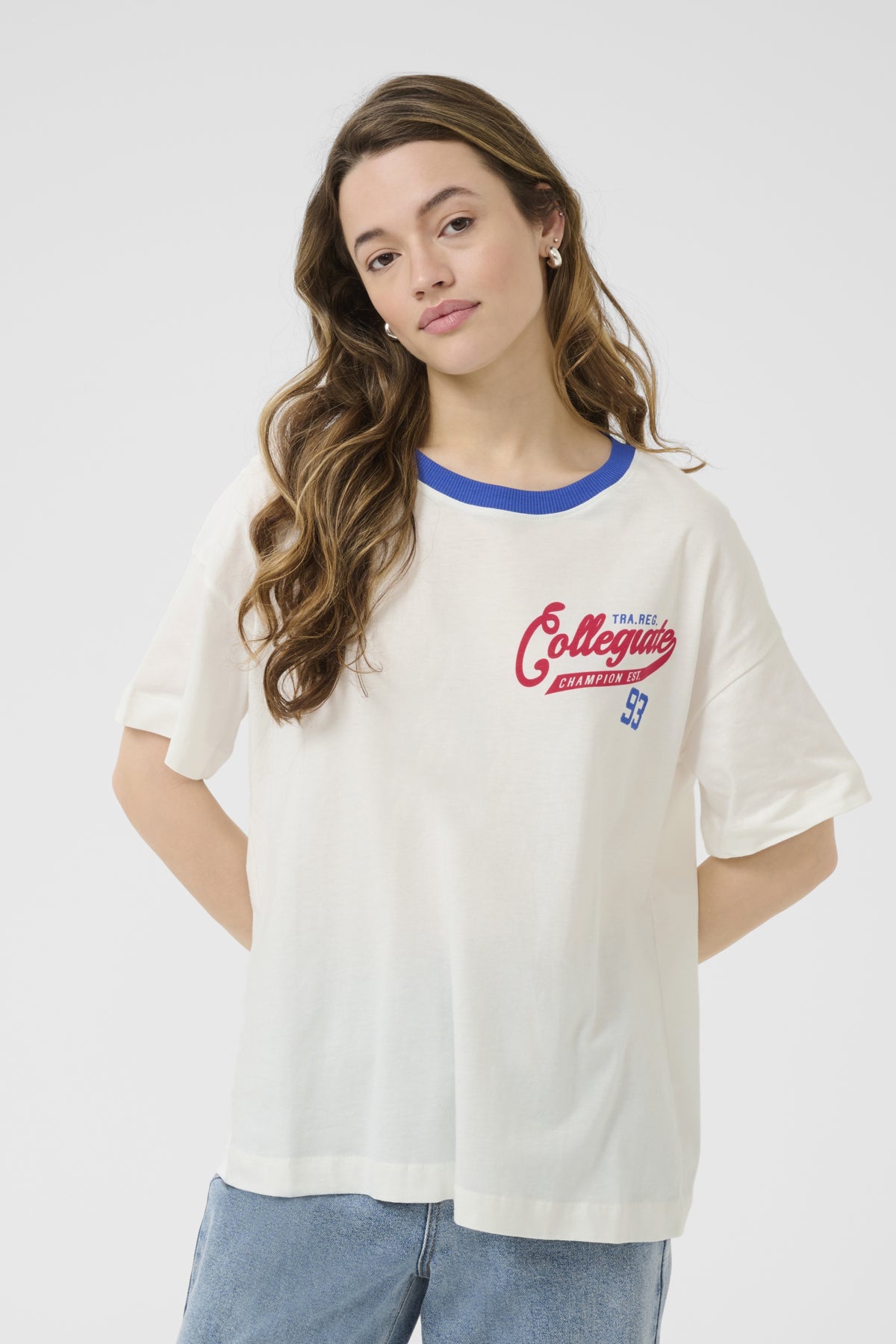 KAcolli T-shirt Chalk - 10510443