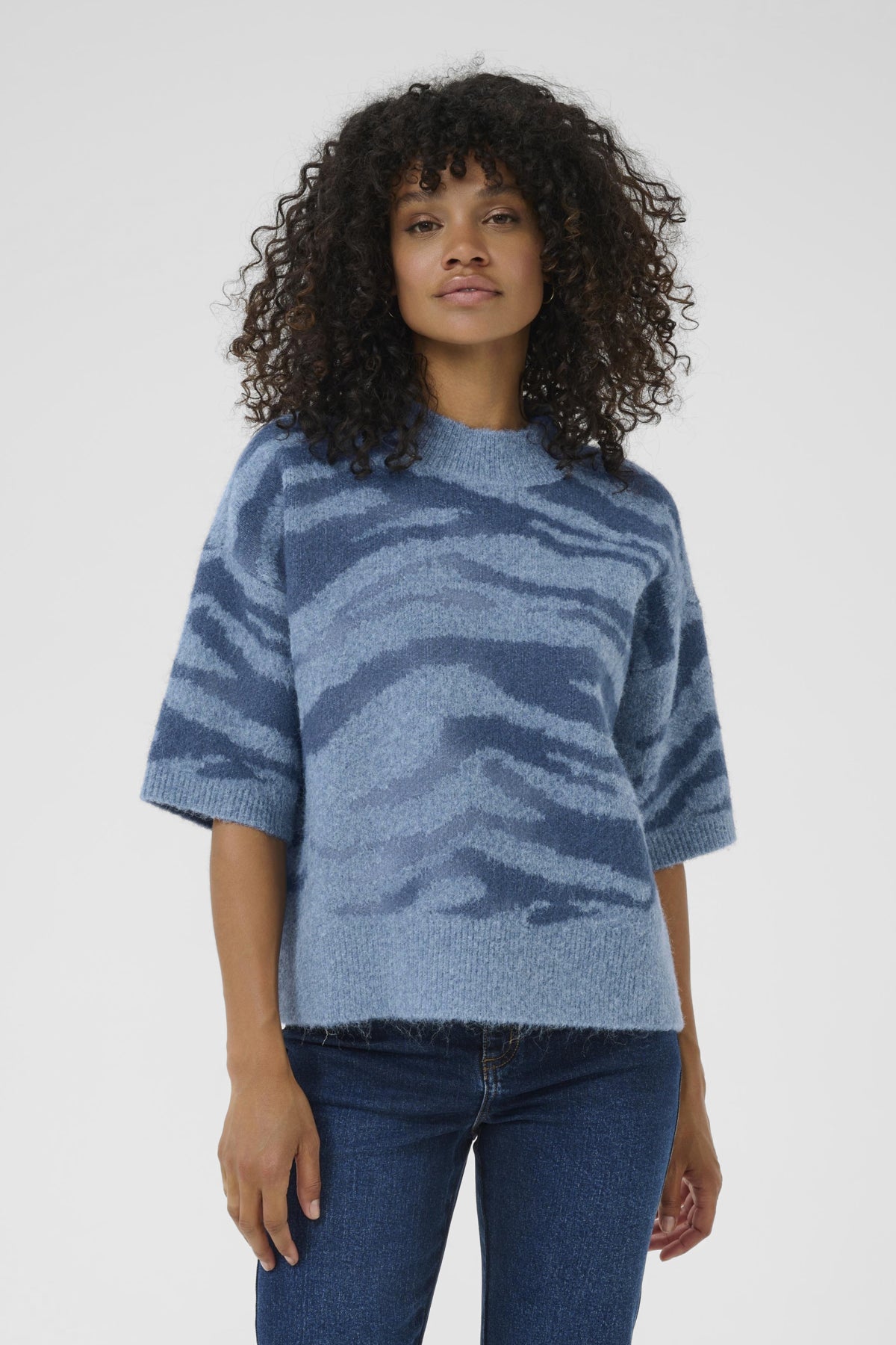 KAsandra Pullover Windward Blu/Bering Sea Animal - 10510453