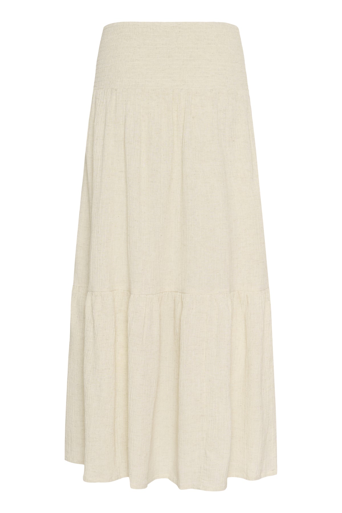 KAgitte Smock Skirt Feather Gray Melange - 10510509