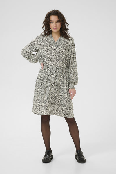 KAmiriam Dress Black Oyster/Turtledove Animal - 10510550 Thumbnail