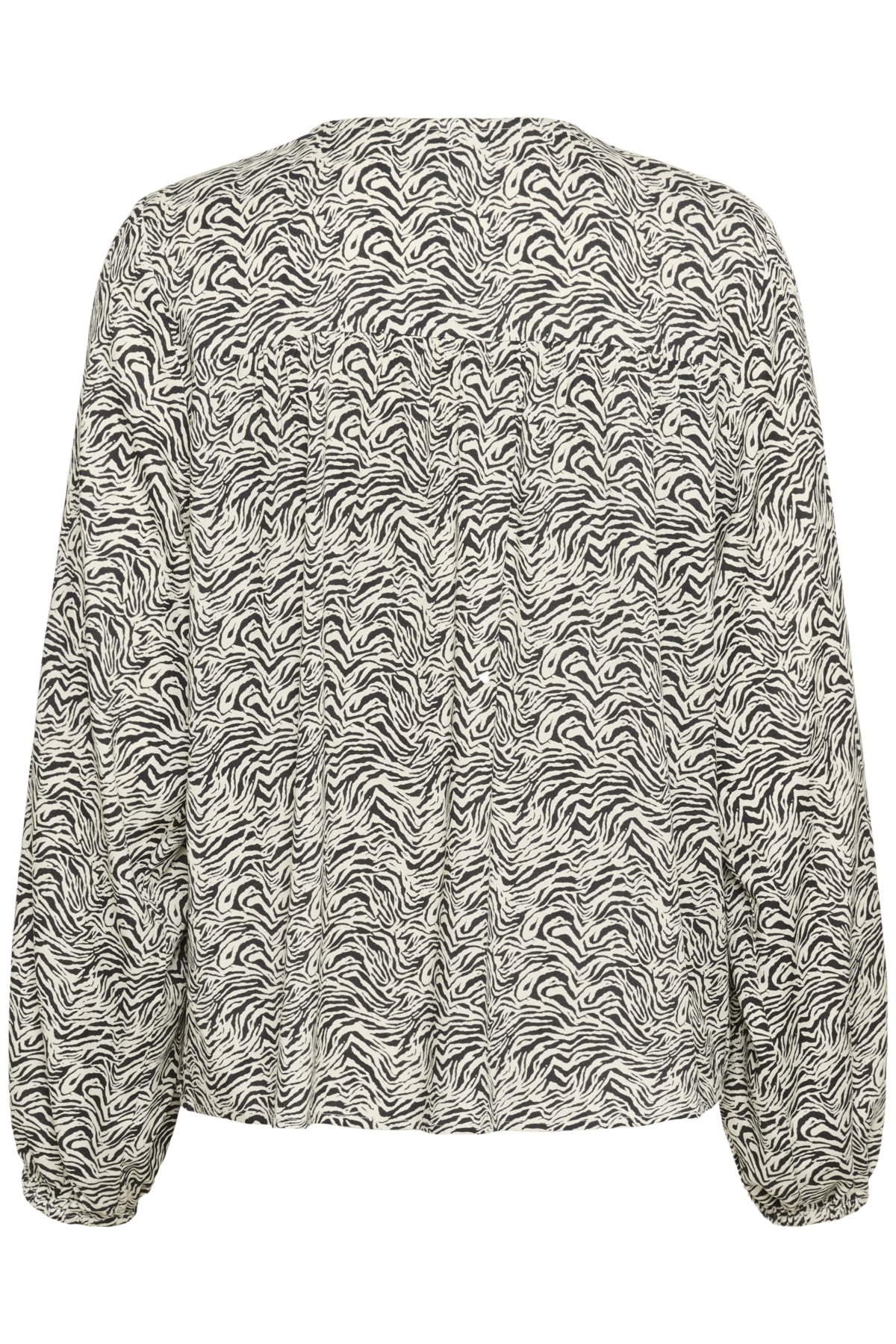 KAmiriam Blouse Black Oyster/Turtledove Animal - 10510551