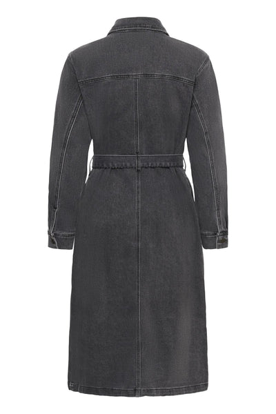 KAabby Denim Dress Medium Grey Denim - 10510583 Thumbnail