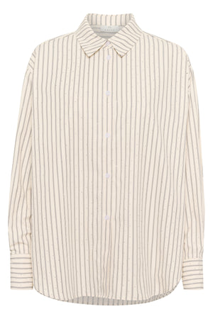 KAvictoria Skjorta Antique White Stripe - 10510585