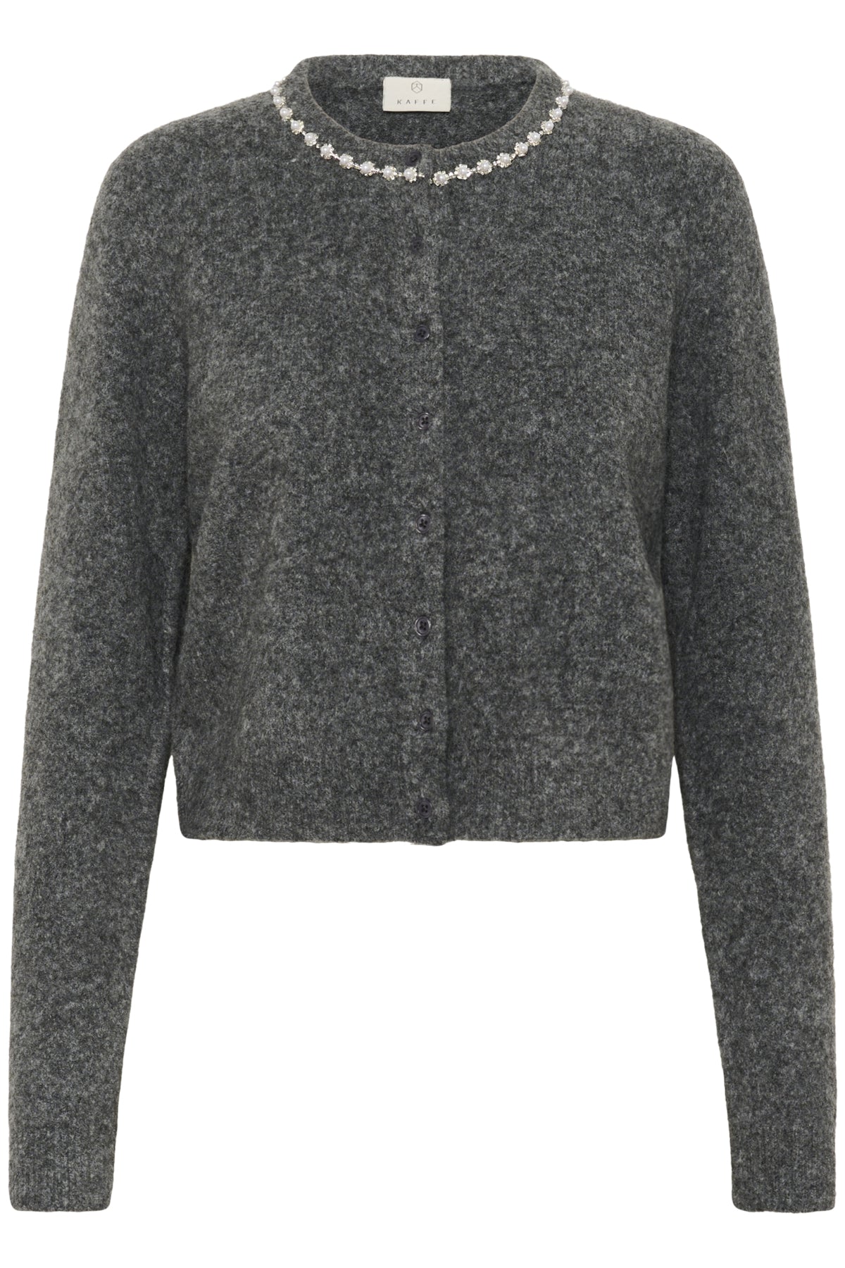 KAroxy Cardigan Gråmelerad - 10510621