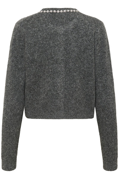 KAroxy Cardigan Gråmelerad - 10510621 Thumbnail