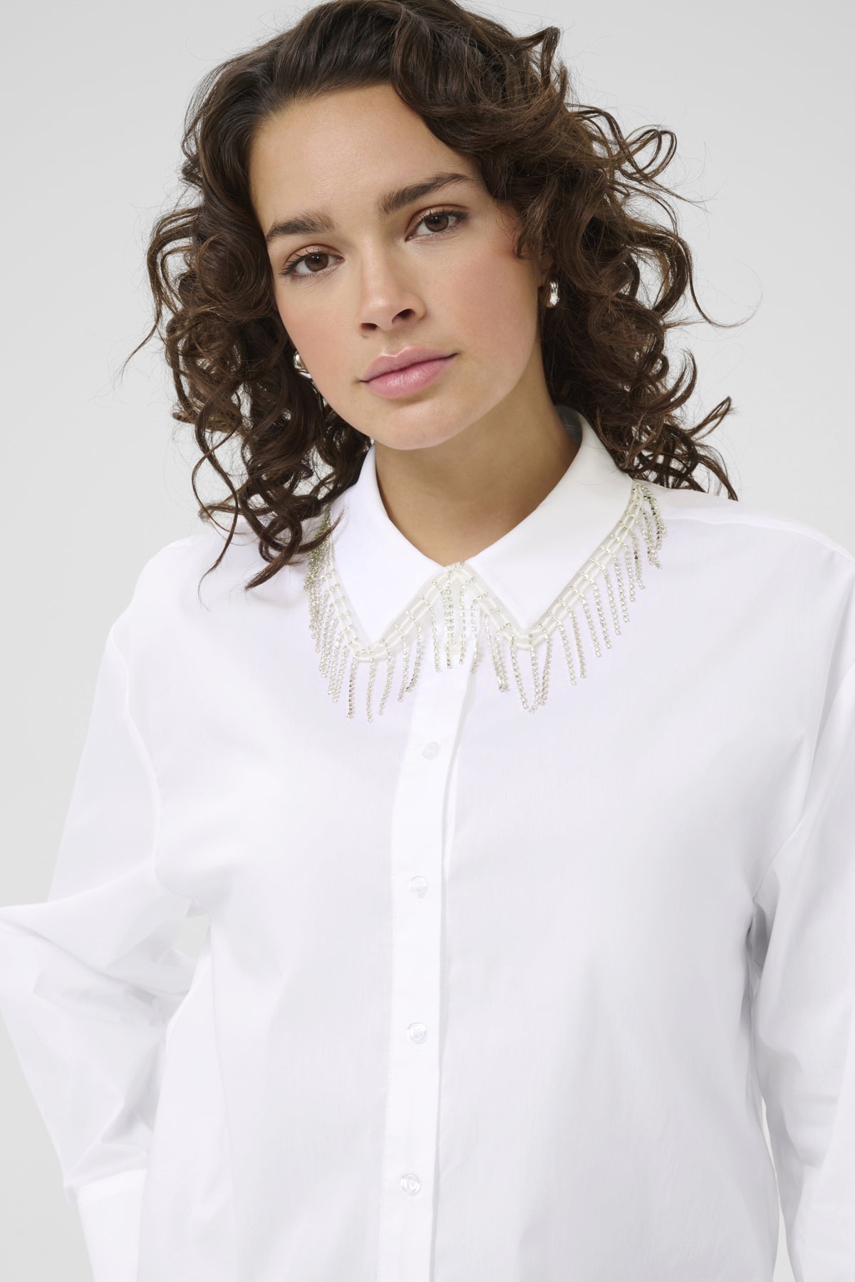 KAroxanne Skjorta Optical White - 10510630
