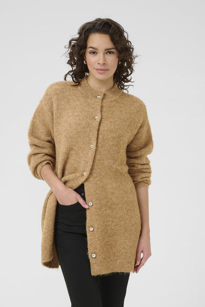 KAtrudy Cardigan Toasted Coconut Melange - 10510634 Thumbnail