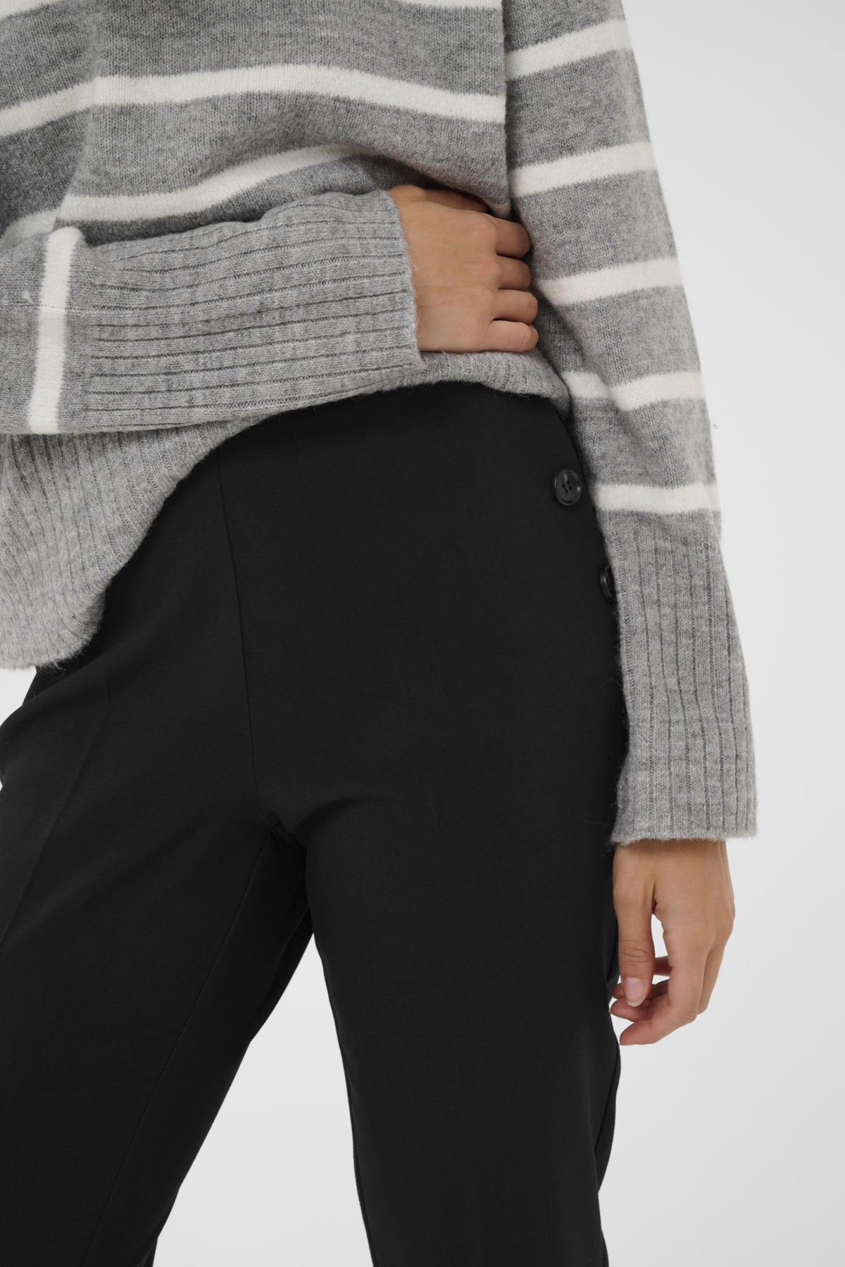 KAhella Flared Pants Black deep - 10510648