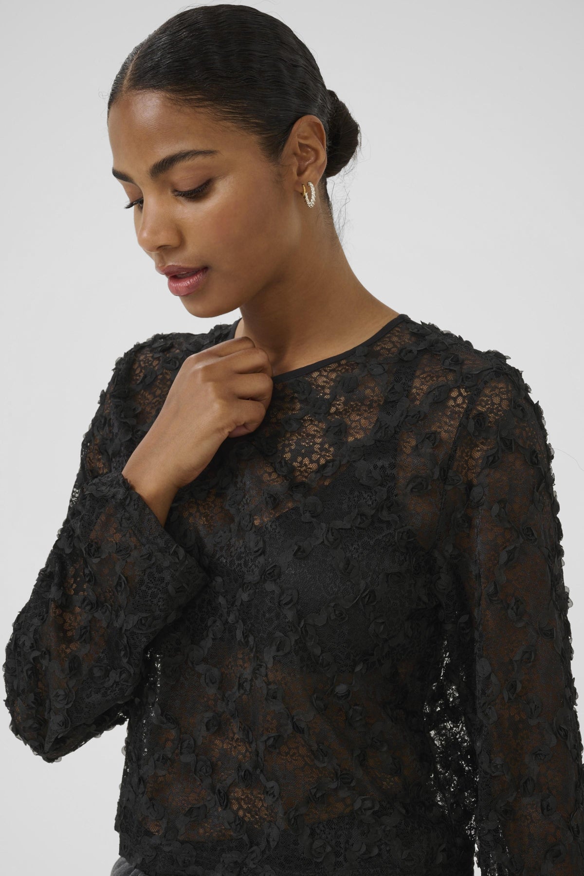 KArosie Blouse Black deep - 10510670