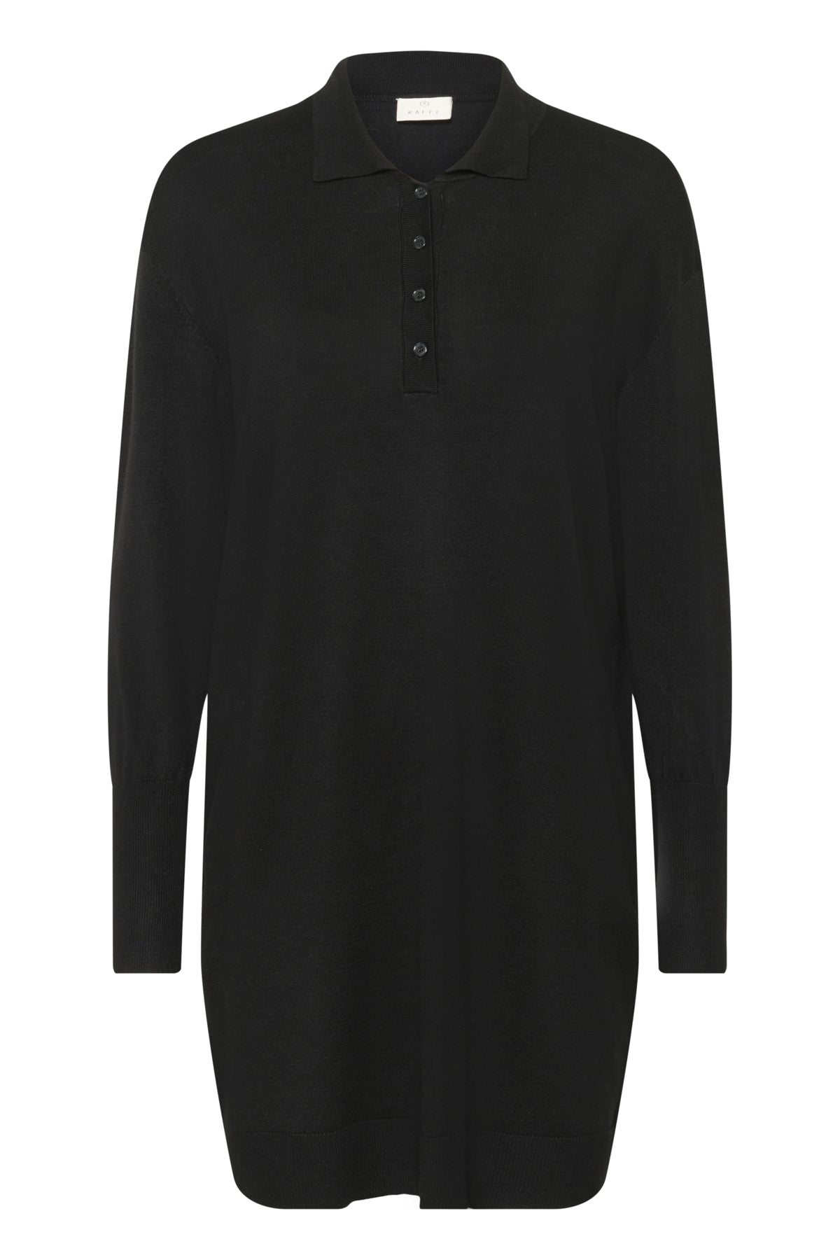 KAlizza Polo Knit Dress Black deep - 10510688