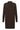 KAlizza Polo Knit Dress Chocolate Brown Melange - 10510688