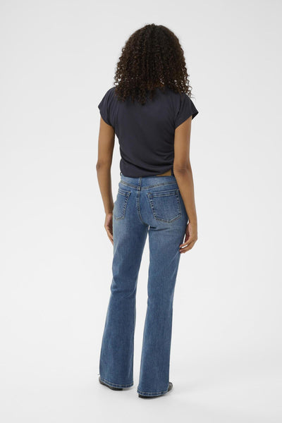 KAforest HW 1Slim Fit Jeans Medium Blue Denim - 10510720 Thumbnail