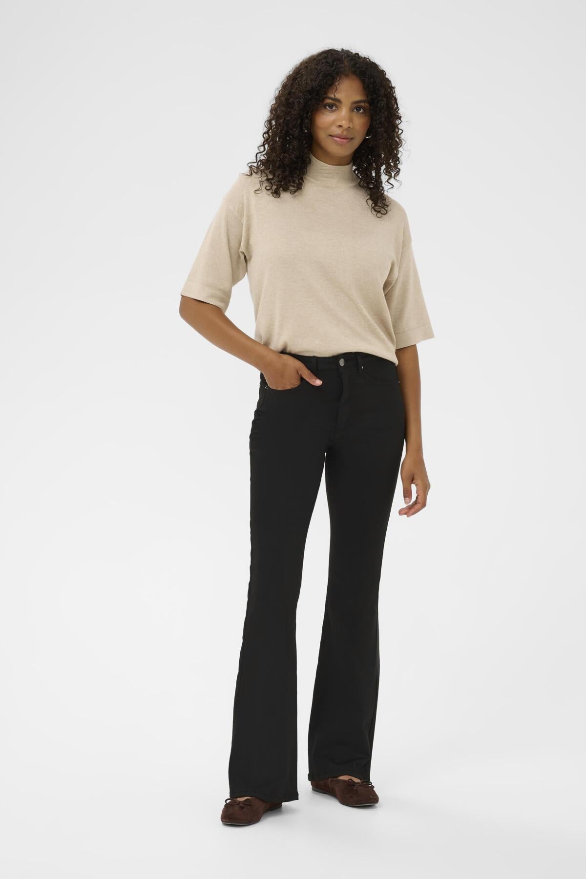 KAforest HW Slim Fit jeans Black deep - 10510721