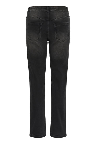 KAmaris Reg Fit Jeans Dark Grey Wash - 10510727 Thumbnail