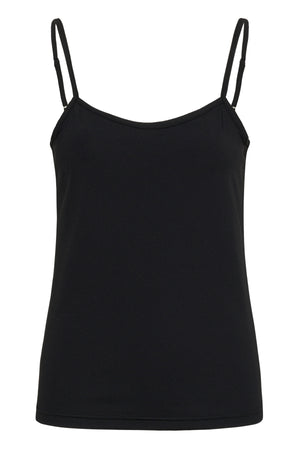 KAarina Strap Top Svart deep