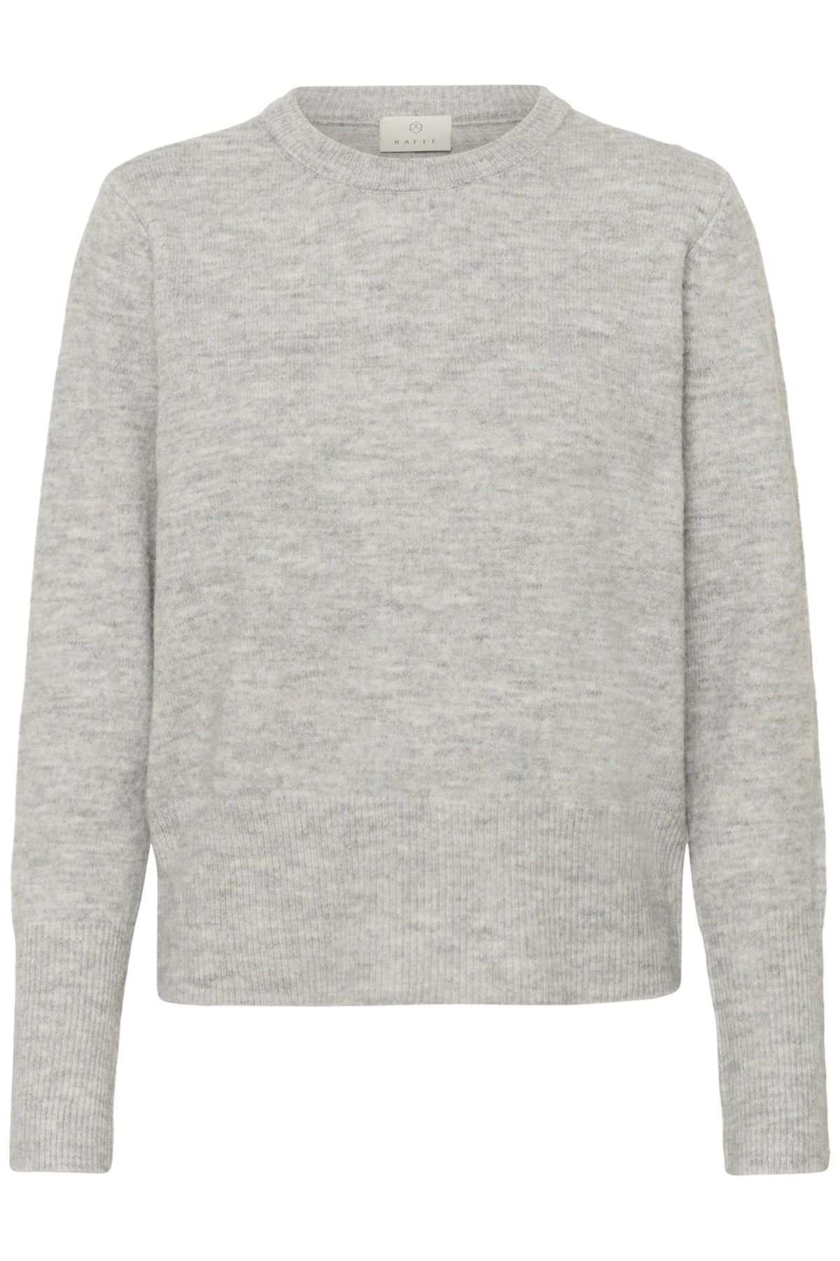KAniel Pullover Ljusgrå Melerad