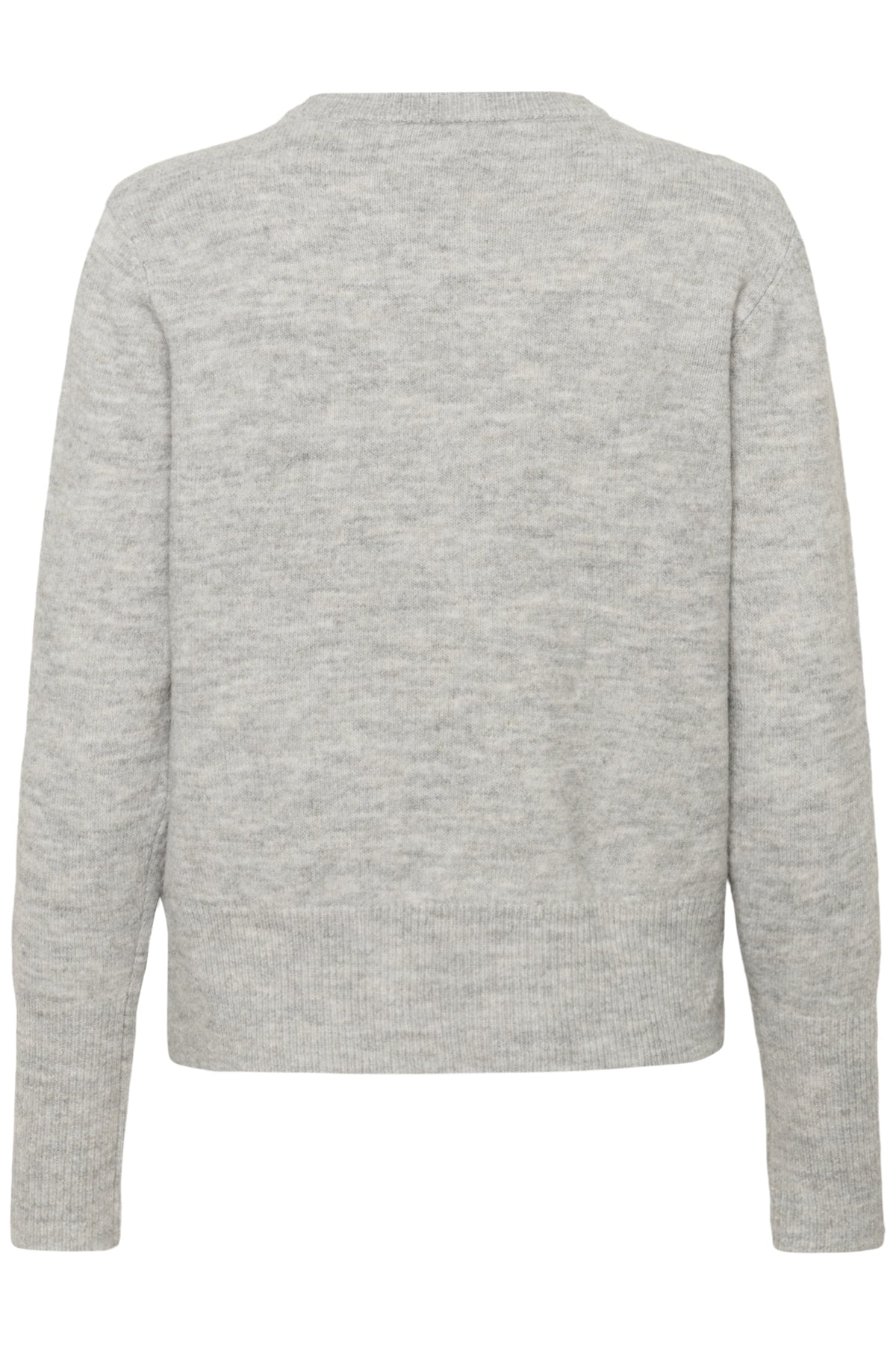 KAniel Pullover Ljusgrå Melerad