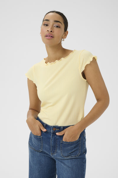 KAsamantha T-shirt Mellow Yellow CC. - 10510766 Thumbnail