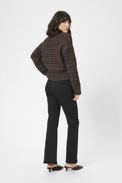 KAmarena Pullover Black Coffee Melange - 1911111 - 10510810 Thumbnail