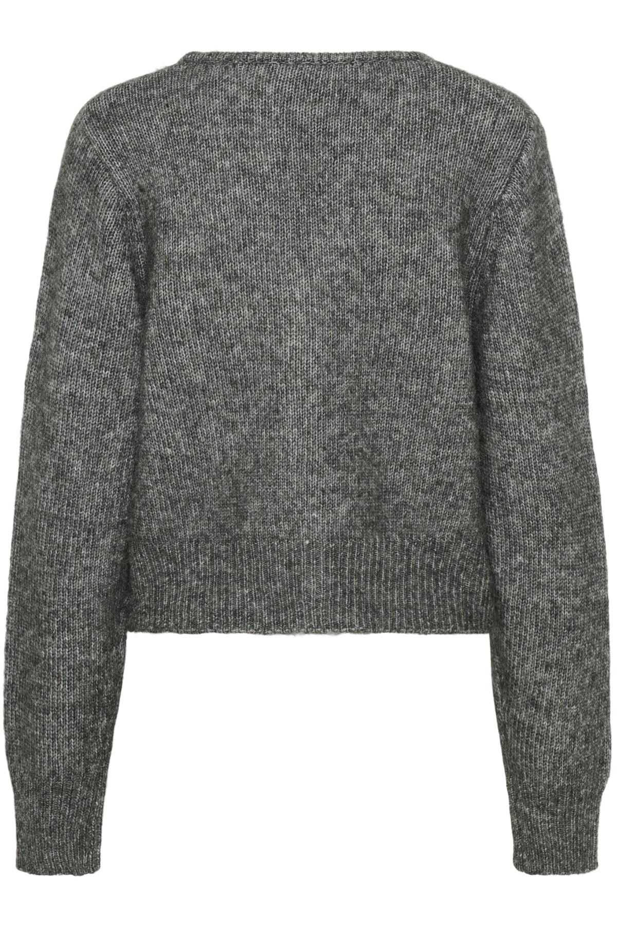 KAmelania Cardigan Dark Grey Melange - 100125 - 10510818